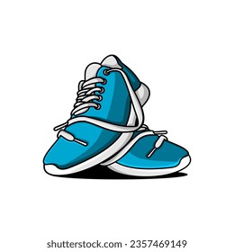 shoe vector design, logo shoes