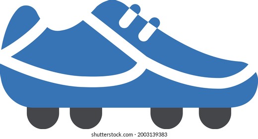 shoe vector glyph colour icon