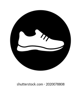 shoe vector glyph flat icon color editable
