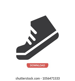 Shoe vector icon 