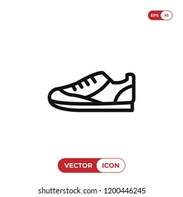 Shoe vector icon