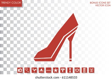 Shoe vector icon