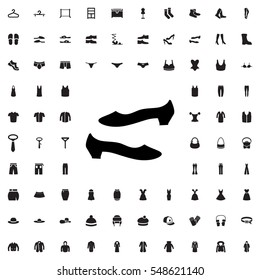 shoe vector icon illustration isolated vector sign symbol