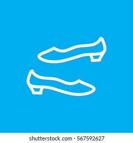 shoe vector icon illustration isolated vector sign symbol