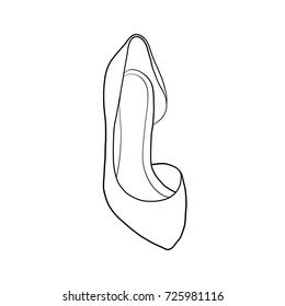 shoe, vector illustration