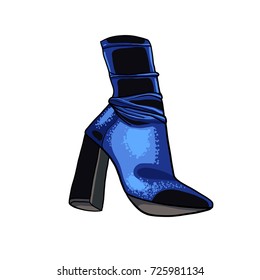 shoe, vector illustration