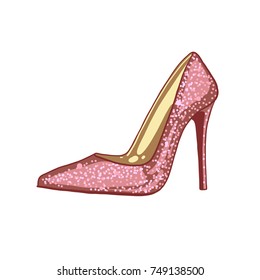 Shoe, vector illustration 