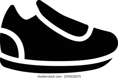 shoe  Vector illustration on a transparent background. Premium quality symmbols. Glyphs vector icons for concept and graphic design.