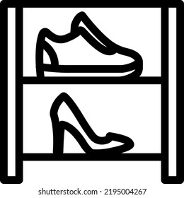 shoe  Vector illustration on a transparent background.Premium quality symmbols.Stroke vector icons for concept and graphic design.