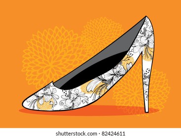 shoe vector/illustration