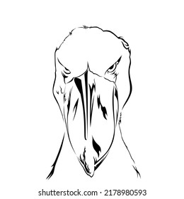 imagen vectorial de la línea de la muestra.