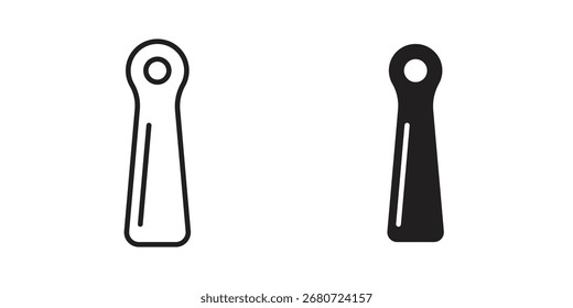 Shoehorn icon symbol shape. vector symbols.