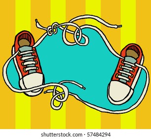 Shoelaces Tangled Up