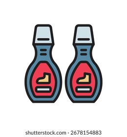 Ilustración vectorial de icono polaco de zapatero