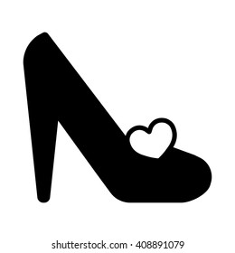 shoes black icon