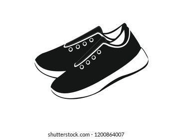 shoes black and white