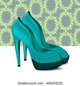 shoes blue