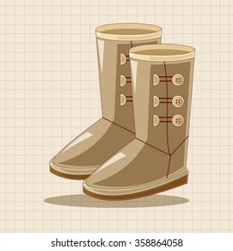 shoes boot style theme elements