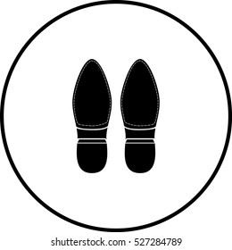 shoes bottoms symbol