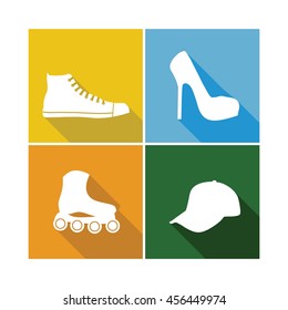 Shoes, cap icon