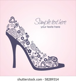 shoes card