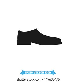 Shoes card icon vector illustration EPS 10.