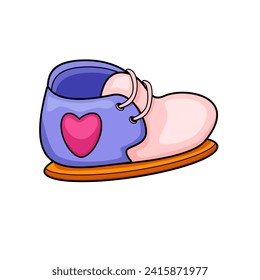 Shoes cartoon doodle illustration art