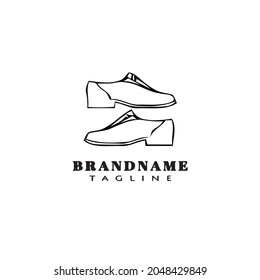 shoes cartoon logo icon design template modern vector illustration