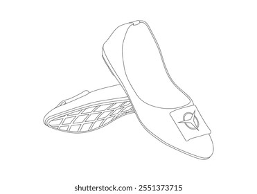 Shoes clipart, Ladies shoes outline, sketch, outline illustration, vector drawing. Shoes isolated on white background, vector illustration. Line art, women shoes.