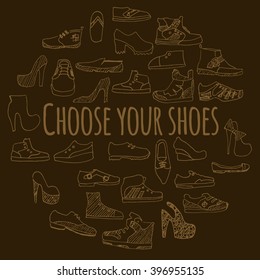 Shoes collage