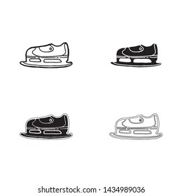 shoes concept sneaker vector design and logo
