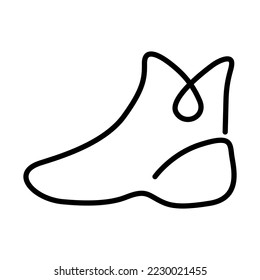  shoes continuous line drawing vectors and graphics