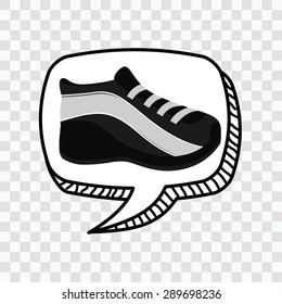shoes design, vector illustration eps10 graphic 