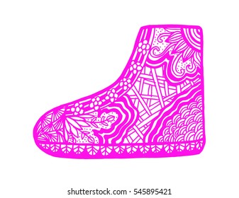 shoes doodle style