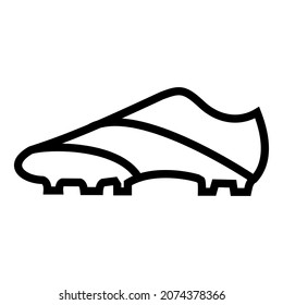 Shoes, Flat Icon Illustration Vektor Isolated. Shoes and Football Icon-Seat. Suitable for Web Design, Iogo App