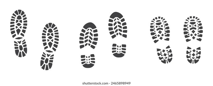 shoes foot printing icon symbol 
 vector illustration 