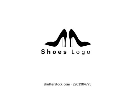 Shoes Footwear Heel vector logo design