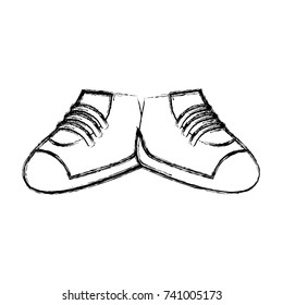 Shoes footwear isolated