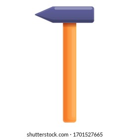Shoes hammer icon. Cartoon of shoes hammer vector icon for web design isolated on white background