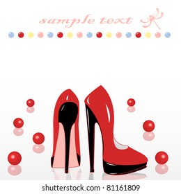 Shoes Heels Stock Vector (Royalty Free) 81161809 | Shutterstock