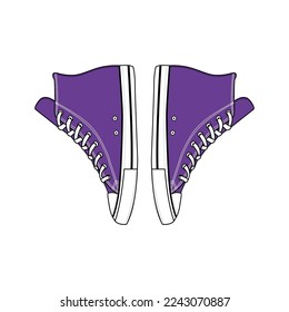 Shoes Hight Vector Image adn Illustration