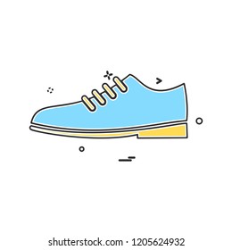 Shoes icon design vector