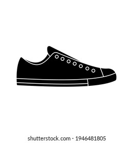 shoes icon. fashion sign. sneaker vector illustration.
