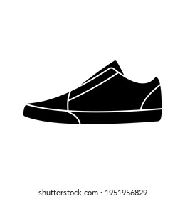 shoes icon. fashion sign. sneaker vector illustration.