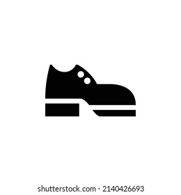 shoes icon. Flat style design isolated on white background.