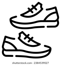 Shoes icon Illustration, for UIUX, infographic, etc