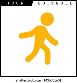 shoes icon isolated sign symbol vector illustration - vector 