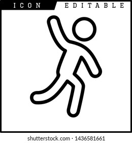 shoes icon isolated sign symbol vector illustration - vector 