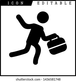 shoes icon isolated sign symbol vector illustration - vector 