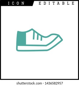 shoes icon isolated sign symbol vector illustration - vector 